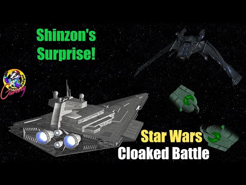 Reman Scimitar Star Wars SURPRISE! - Star Trek Ship Battles - Bridge Commander