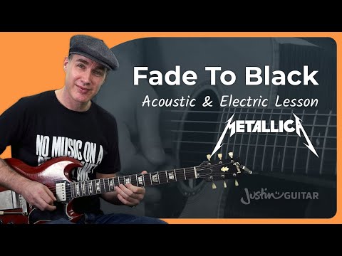 Fade to Black Guitar Lesson | Metallica