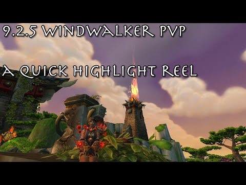 AERISK - WW MONK PVP || A QUICK HIGHLIGHT REEL || WOW SHADOWLANDS 9.2.5