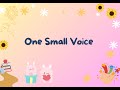 One Small Voice Karaoke