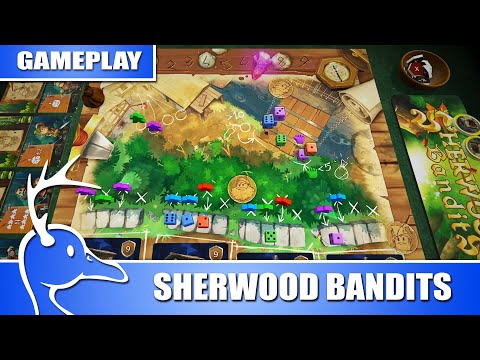 Sherwood Bandits - Gameplay with Ludus Magnus Studio - (Quackalope TTS Gameplay)