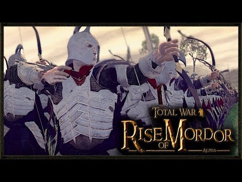 The Last Alliance - Total War Rise Of Mordor Gameplay