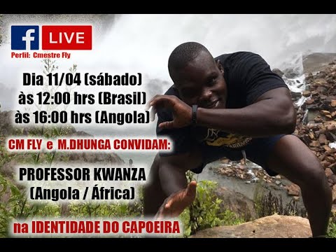 7ª LIVE NA IDENTIDADE DO CAPOEIRA - PROFESSOR KWANZA