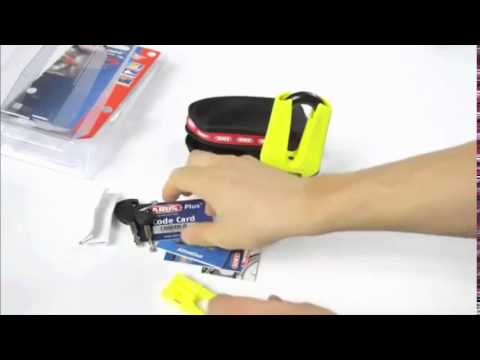 Λουκέτο δισκοφρένου μοτοσυκλέτας Abus Granit Quick 37/60 Maxi Pro