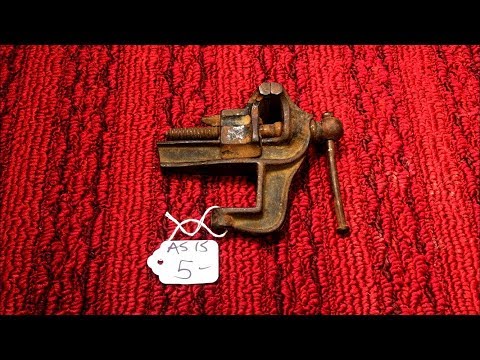 Restoration of 1909 Jeweler’s Vise