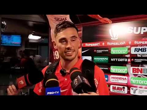 Vito Hammershøy-Mistrati, la primul gol pentru CFR Cluj, dupa 1-0 cu Voluntari