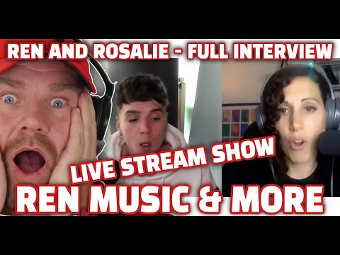 Ren and Rosalie - Full Interview #ren #interview #rosaliereacts #reaction | The Dan Wheeler Show
