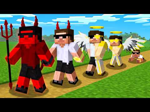 Evolving From God to Devil in Minecraft..