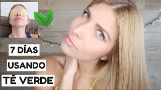 7 DÍAS USANDO TÉ VERDE EN EL ROSTRO | NO VAS A CREER SUS BENEFICIOS | MODO MAYA