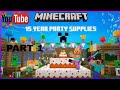 Minecraft 15 Year Party Birthday Mod Part 1  (Must Watch) 🎂🥳
