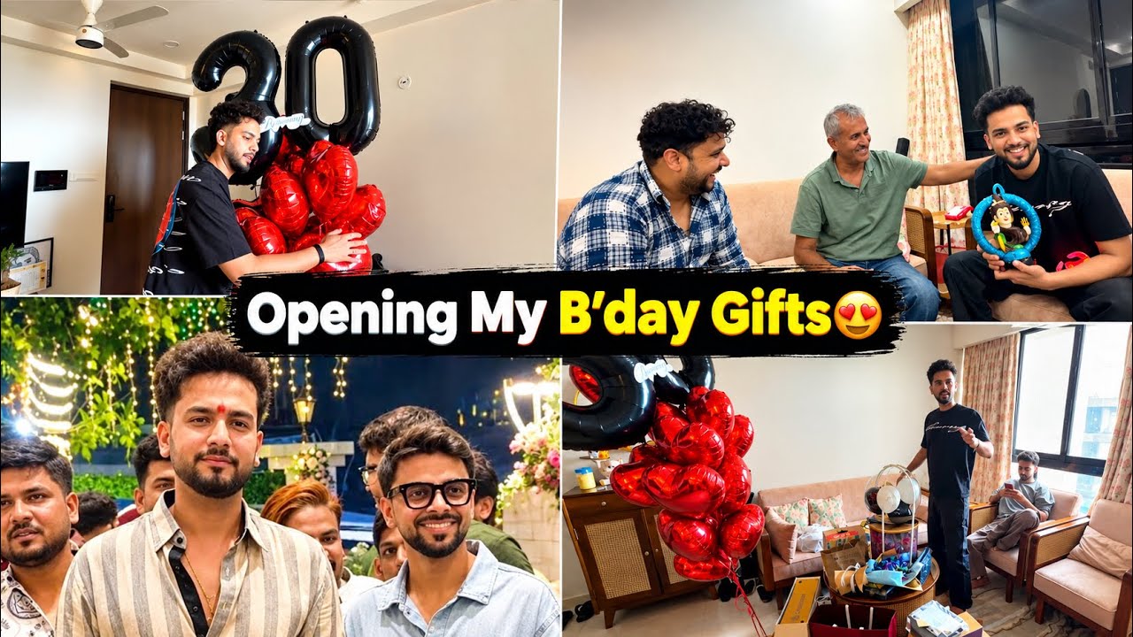 Opening My Birthday Gifts 🎁 😍