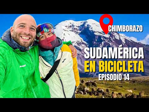 🇪🇨 VIAJE al CHIMBORAZO en BICICLETA | Cicloturismo en Ecuador