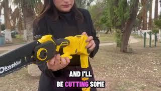 Okwelder Cordless Pole Saw Unboxing and Review! #productreview #unboxing #3