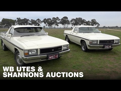 Holden WB Utes & Shannons Auctions: Classic Restos - Series 50