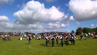 Birmingham Irish Pipes & Drums-Chatsworth pipe band Competition 2014
