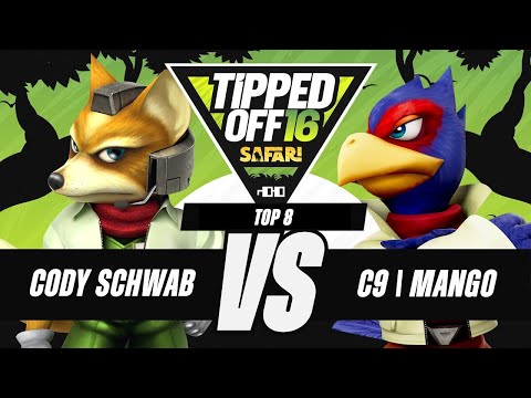 Tipped Off 16: Safari - Cody Schwab (Fox) vs C9 | Mang0 (Falco) - SSBM Singles Top 8 Losers Quarters