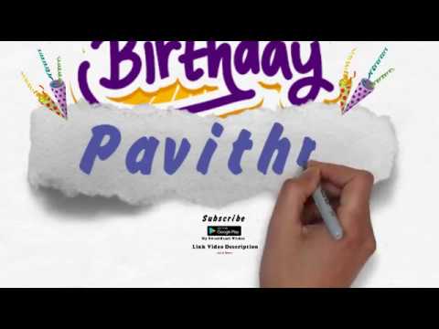 Happy Birthday Pavithra