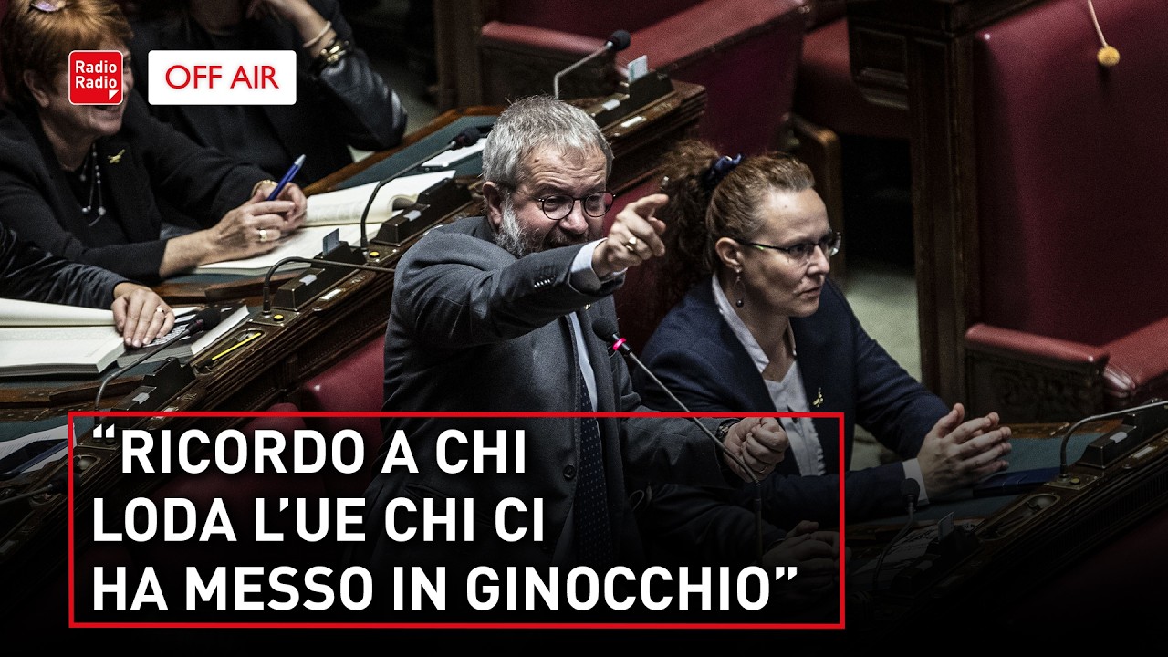 BORGHI SPRONA L'AULA ▷ "RICORDO A CHI LODA L'UNIONE EUROPEA CHI CI HA MESSO IN GINOCCHIO"