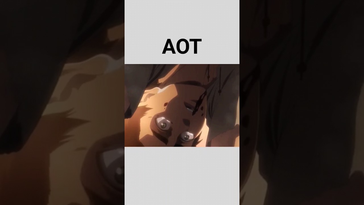 Eren Yeager laughing while crying #animeedit #anime #aot #animeshorts