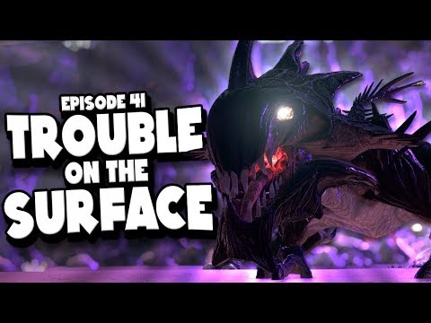 TROUBLE ON THE SURFACE - ARK: Survival Evolved ASCENSION Ep #42