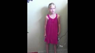 Someone like you Lilly Nelson 8 years old