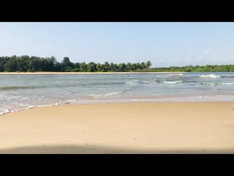 Kodi bengere beach - where the Suvarna river meets the Arabian Sea