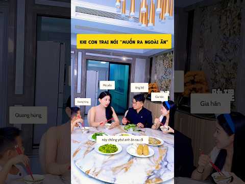Khi con trai nói 