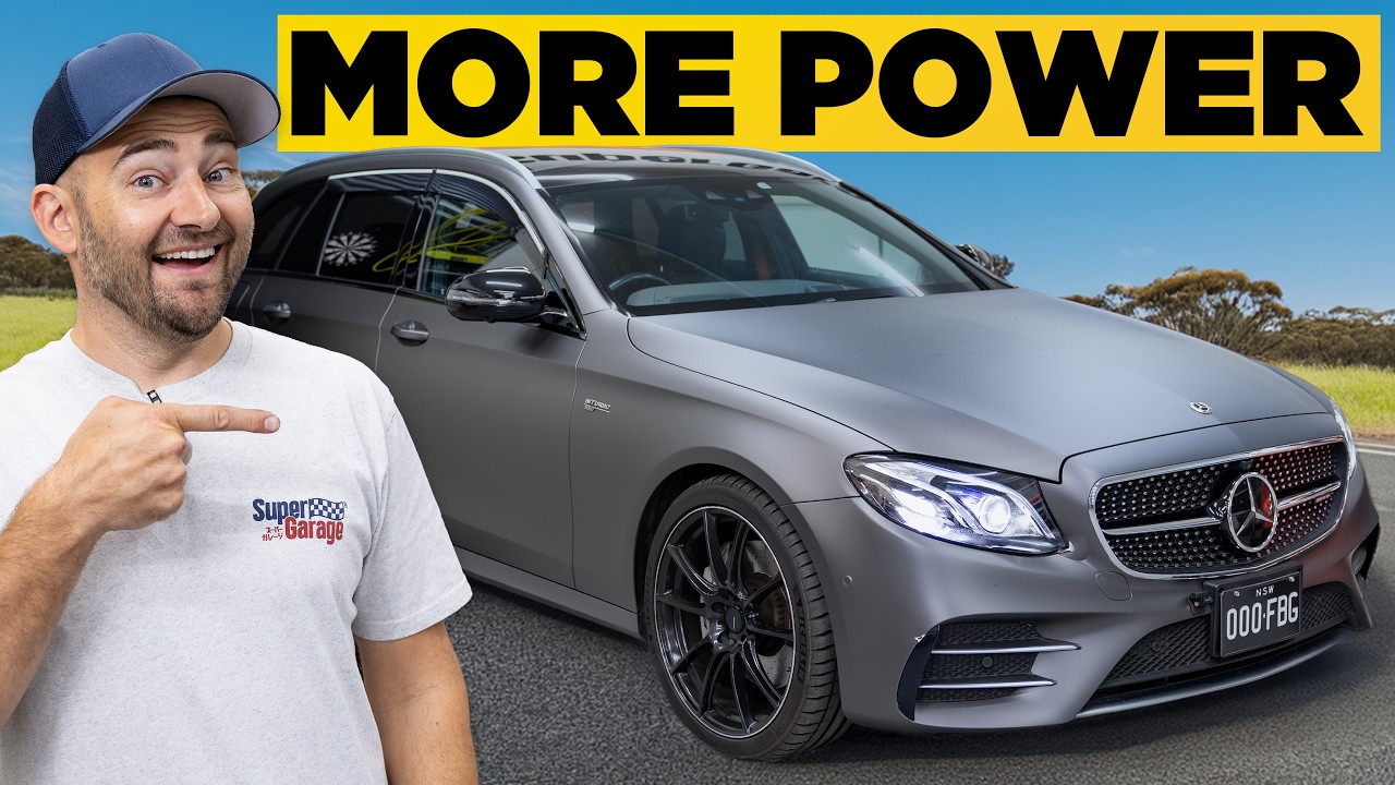 Easy HORSEPOWER GAINS with my Mercedes AMG