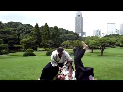 Guillaume Erard - 4e Dan Aikikai à Shinjuku Gyoen (Août 2013)