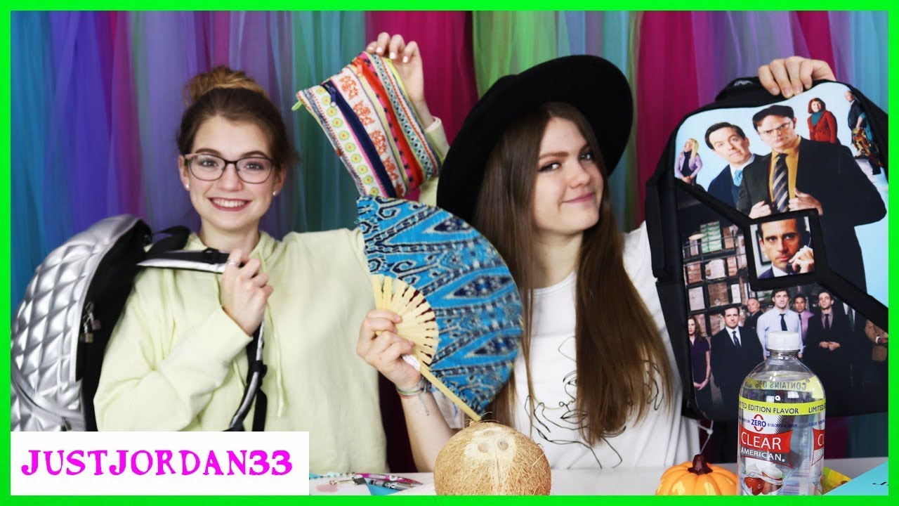 What's In My Backpack? End Of School Year / JustJordan33