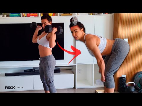 TREINO COMPLETO GANHO DE MASSA MUSCULAR | Raquel Quartiero | RQX System