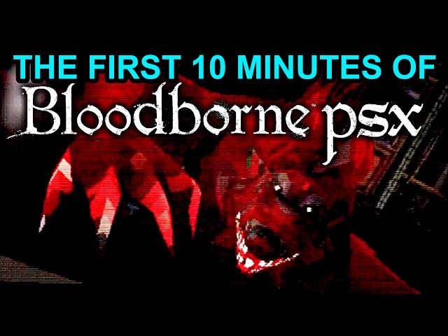 A Fan-Made Bloodborne PSX Demake is Out Now