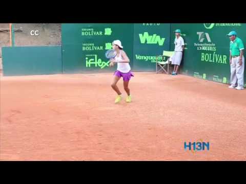 Emiliana Arango from Antioquia won the South American junior tennis title in Argentina.