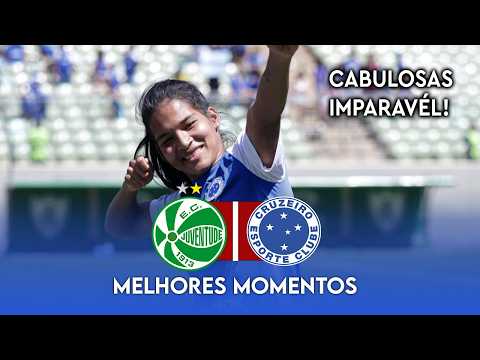 Gols e lances de Juventude-RS x Cruzeiro