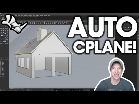 Modeling in Rhino JUST GOT EASIER! (Auto Cplane Tutorial)
