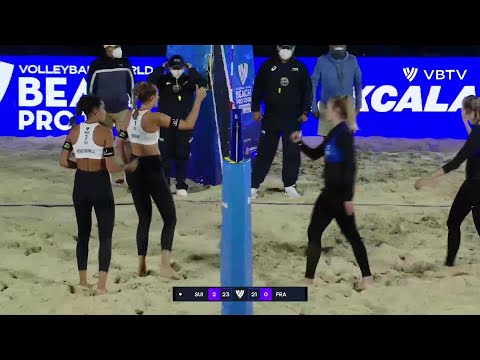 Placette/Richard vs. Böbner/Vergé-Dépré, Z. - Beach Volleyball - Women - Match Highlights, 16/03/202