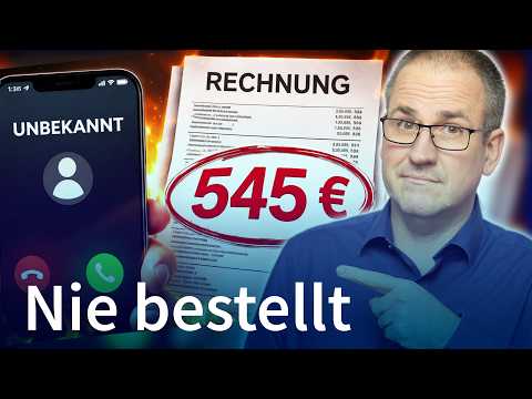 Video Thumbnail: Verbraucherzentrale warnt: So verliert ihr 545 € durch Werbeanrufe