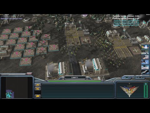 USA BOSS - Command & Conquer Generals Zero Hour - 1 vs 7 HARD Gameplay