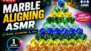 🌀 Marble Aligning ASMR LIVE | Satisfying & Relaxing.