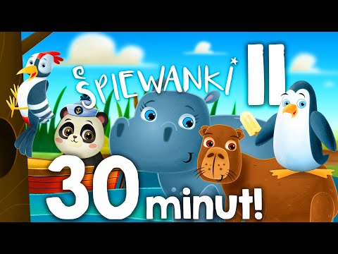 Zestaw piosenek nr 11 - 30 min: Pingwin Eryk, Hipopotamka Anka – Śpiewanki.tv - Piosenki dla dzieci