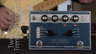 Video thumbnail for Twin Oscillator Tremolo/Vibrato FTelettronica (Lovetone Wobulator) by FTelettronica Handmade Pedals