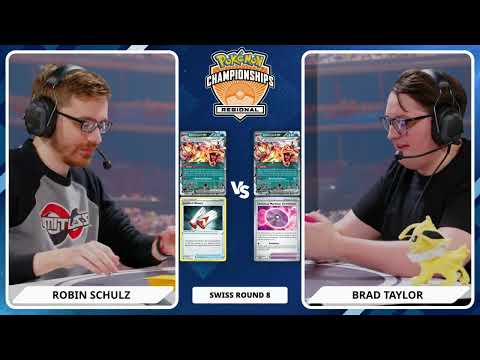 TCG Robin Schulz Vs Brad Taylor - 2024 Pokémon Liverpool Regional Championships Swiss R8