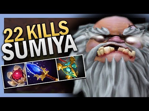 Dota 2 Support Pudge with 22 Kills by Sumiya 7.22 Gameplay ROAD TO TI11