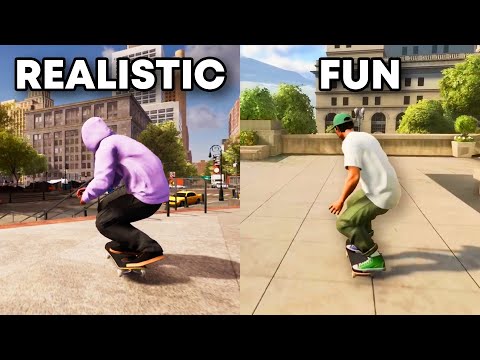 Skate 4 VS Session Skate sim | SKATEBOARD GAMES COMPARISON