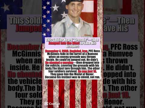 This Soldier Heard "Grenade"—Then Jumped Into the Blast to Save His Brothers