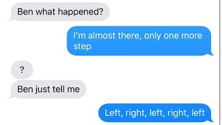 HE FIGURED IT OUT! | Lyric Text Prank | Charlie Puth - Left Right Left