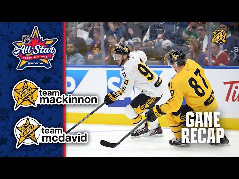 Team MacKinnon vs. Team McDavid | 2024 NHL All-Star Highlights