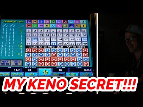 KENO SECRETS! - David Keno Lab #2