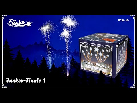 "Funken-Finale 1" - Salute Cake 36sh 20mm [Batch 2025]