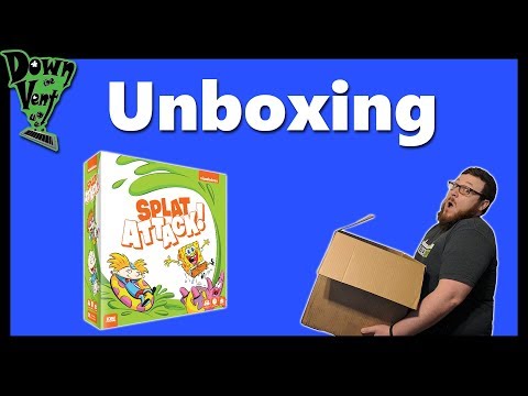 Nickelodeon Splat Attack! Unboxing